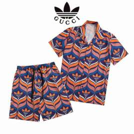 Picture of Gucci Shirt Pant Suits _SKUGucciM-3XLjdt0921838